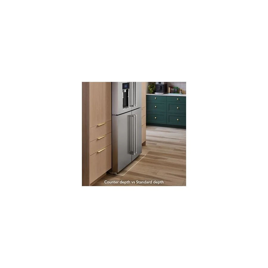 36" Counter-depth 19.4 Cu Ft 4-door Refrigerator With Flexible Temperature Zone In Printshield® Finish KRQC736RPS