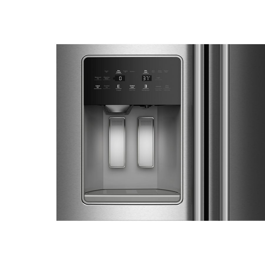 20.8 Cu. Ft. Counter-depth Side-by-side Refrigerator With Exterior Ice And Water Dispenser And Removable Under-shelf Wine Rack KRSC336RPS