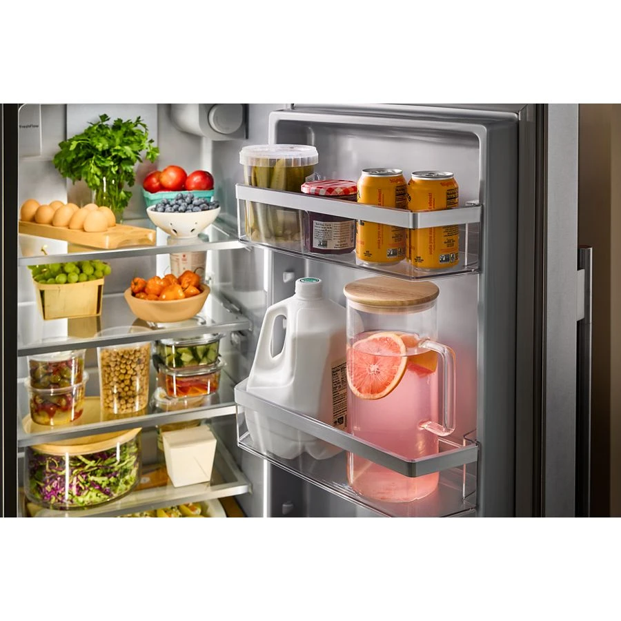 20.8 Cu. Ft. Counter-depth Side-by-side Refrigerator With Exterior Ice And Water Dispenser In Juniper KRSC536RJP