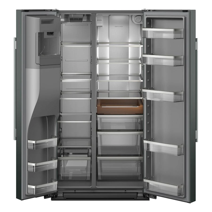 20.8 Cu. Ft. Counter-depth Side-by-side Refrigerator With Exterior Ice And Water Dispenser In Juniper KRSC536RJP