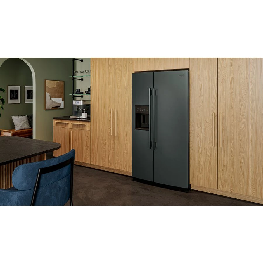20.8 Cu. Ft. Counter-depth Side-by-side Refrigerator With Exterior Ice And Water Dispenser In Juniper KRSC536RJP