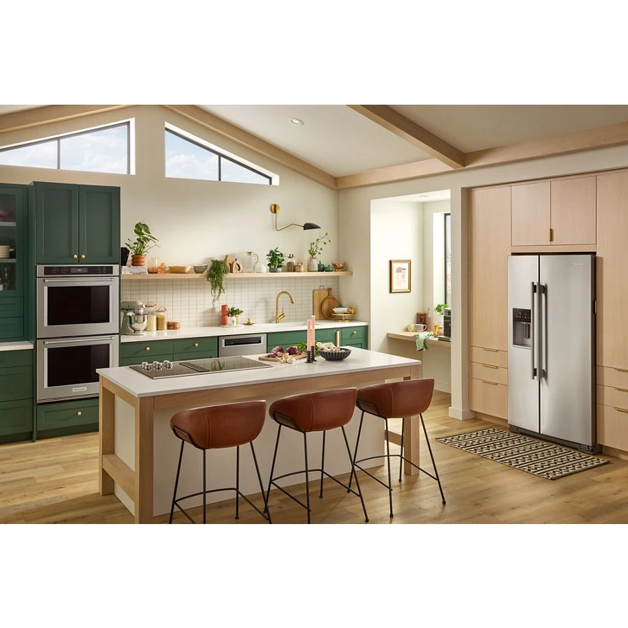 20.8 Cu. Ft. Counter-depth Side-by-side Refrigerator With Exterior Ice And Water Dispenser In Printshield® Finish view 10