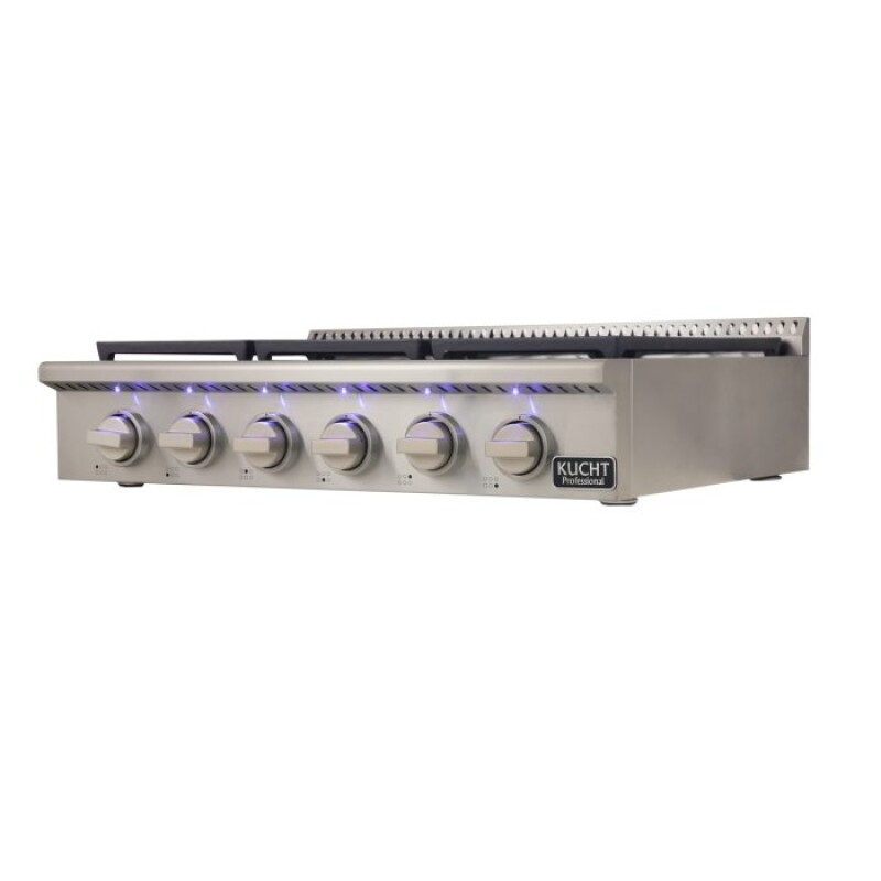 Larger Range Top for Larger Kitchens KRT361GUS