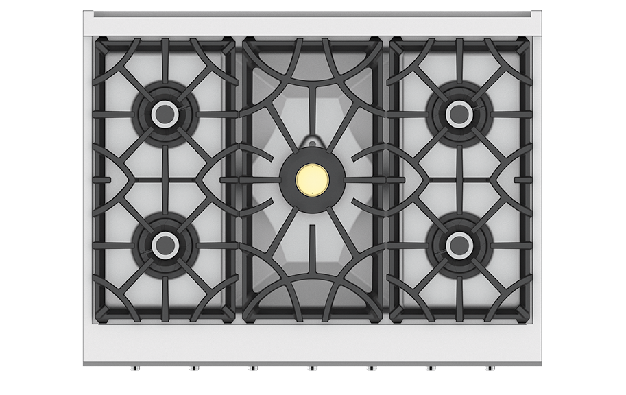 36″ 5-Burner Rangetop KRT365NG1