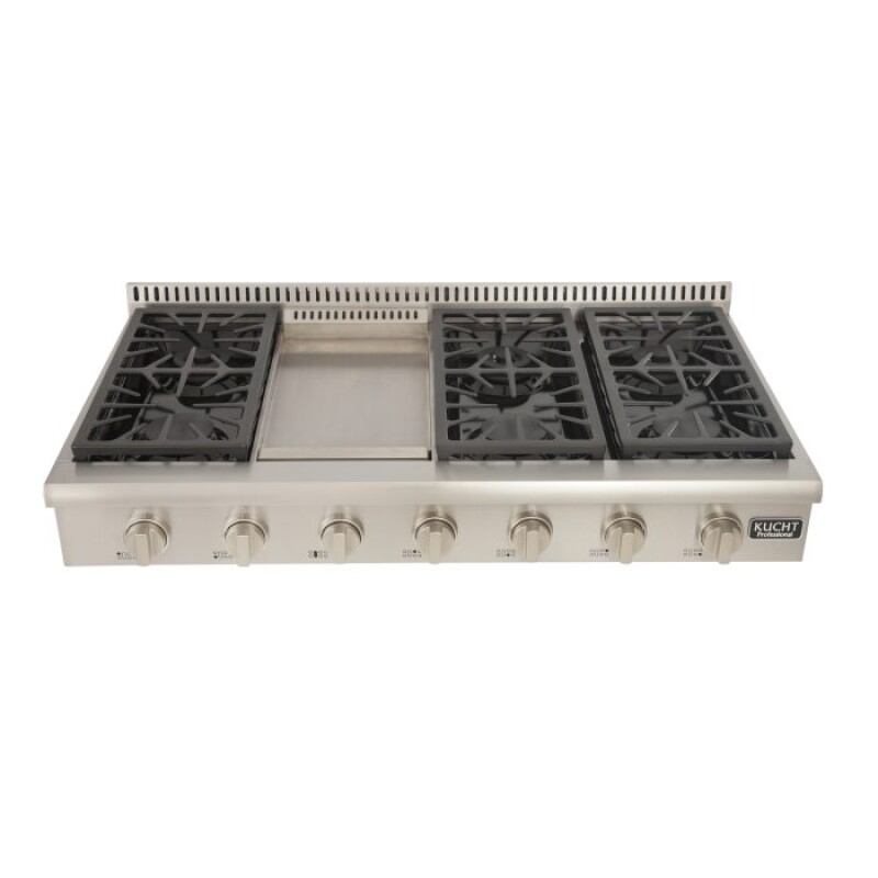 Larger Range Top for Larger Kitchens KRT481GUNG