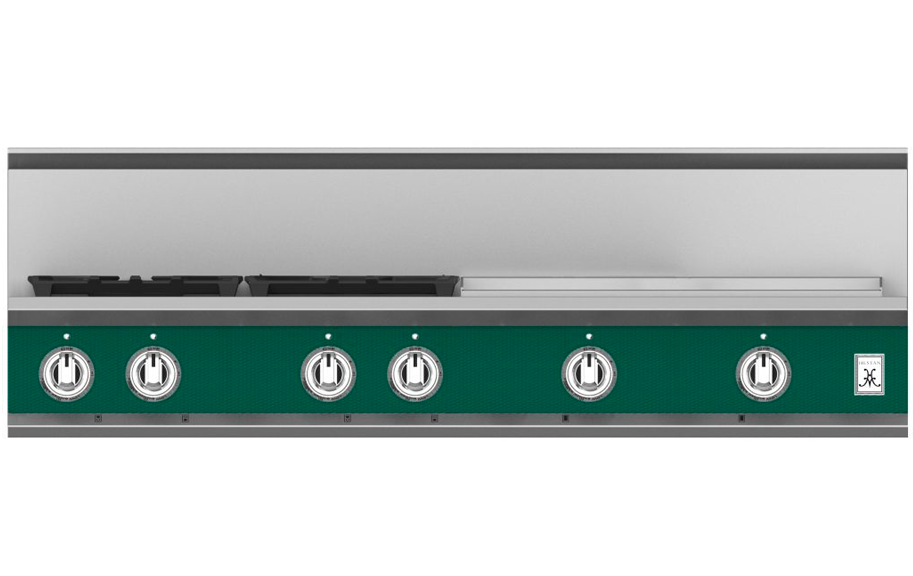 48" 4-Burner Rangetop with 24" Griddle KRT484GDGR