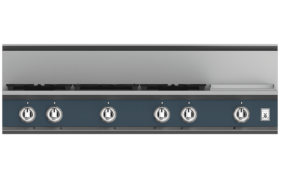 48" 5-Burner Rangetop with 12" Griddle KRT485GDGG