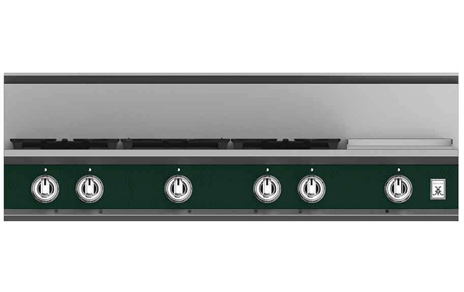 48" 5-Burner Rangetop with 12" Griddle KRT485GDGR