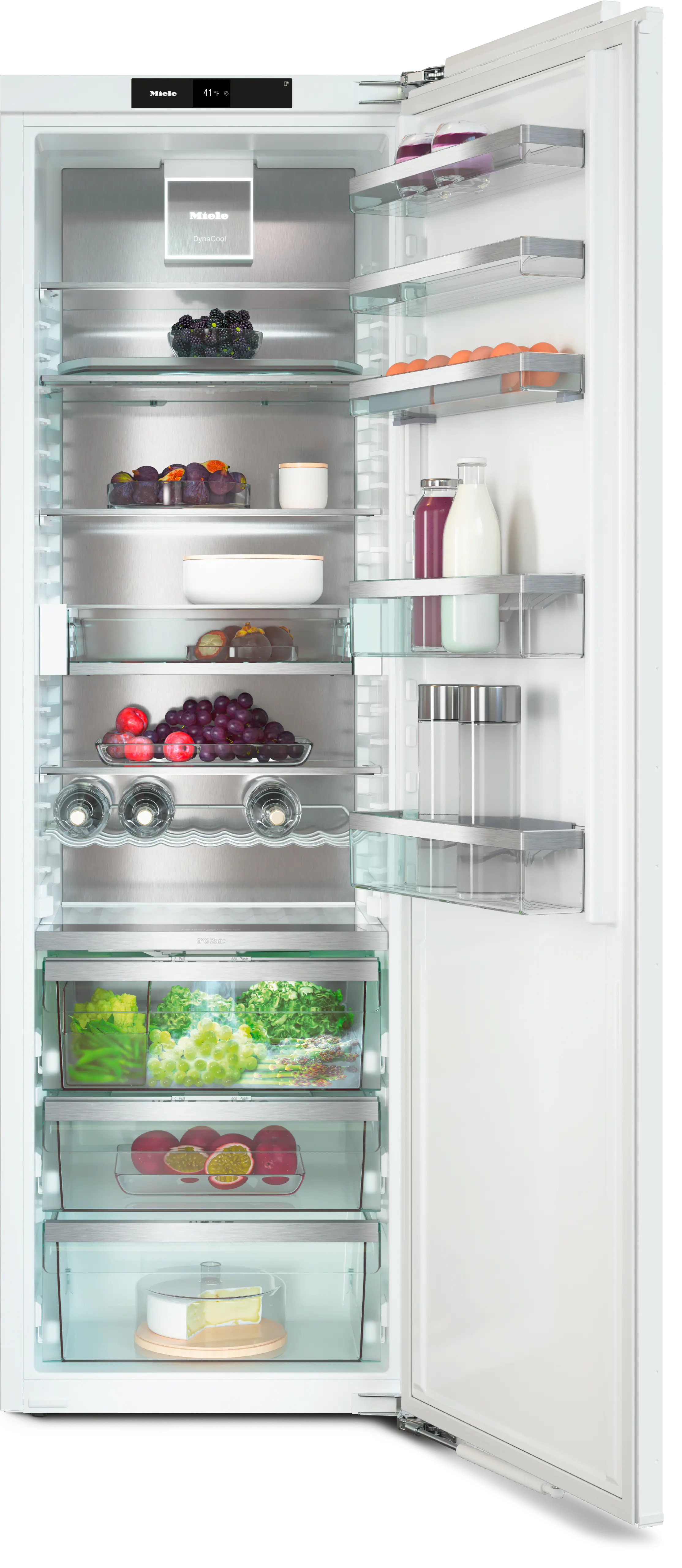 Built-in refrigerator, 70 in (178 cm) niche height KS7793D