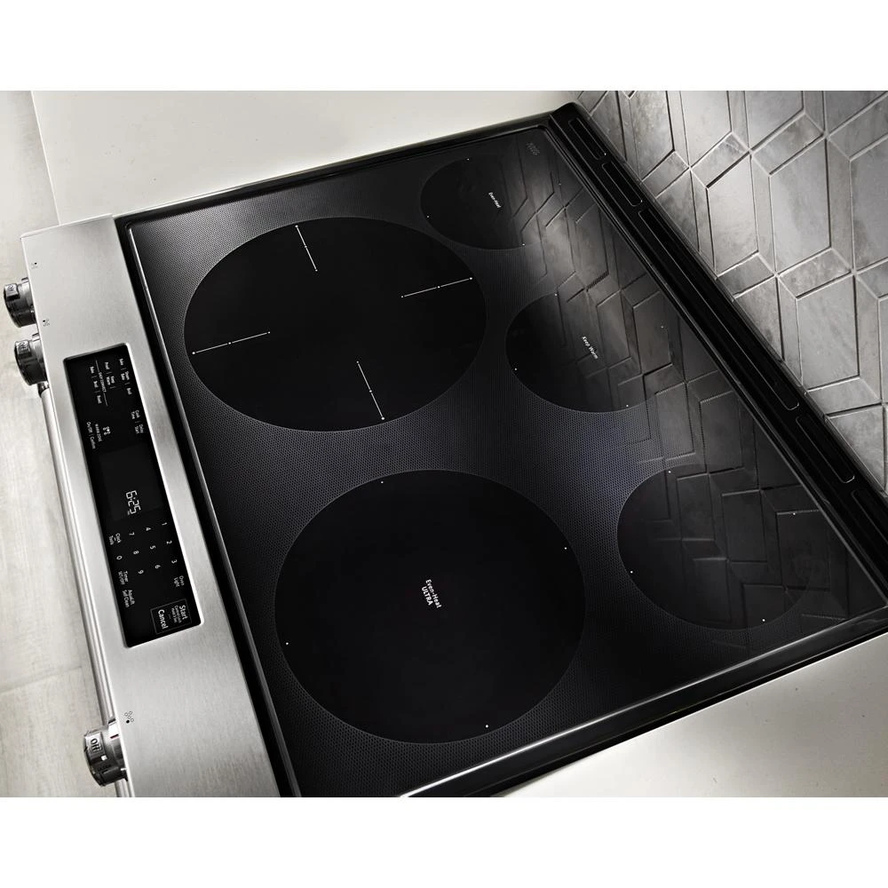 30" 5-Element Electric Slide-In Convection Range view 19