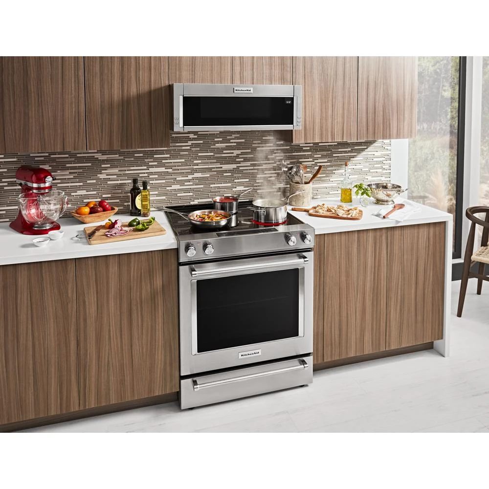 30" 5-Element Electric Slide-In Convection Range view 11