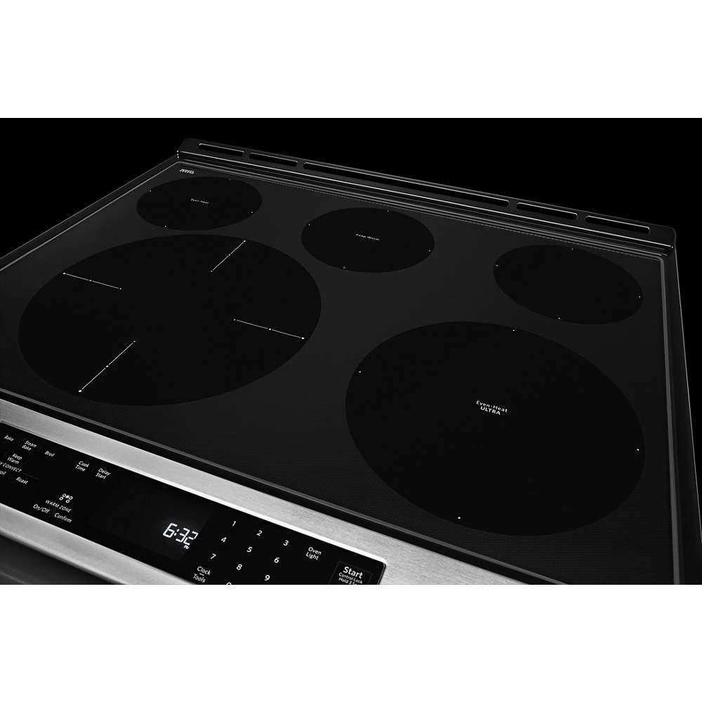 30" 5-Element Electric Slide-In Convection Range view 9