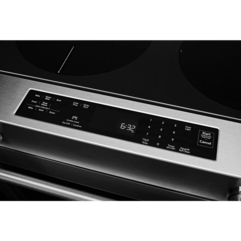 30" 5-Element Electric Slide-In Convection Range view 8