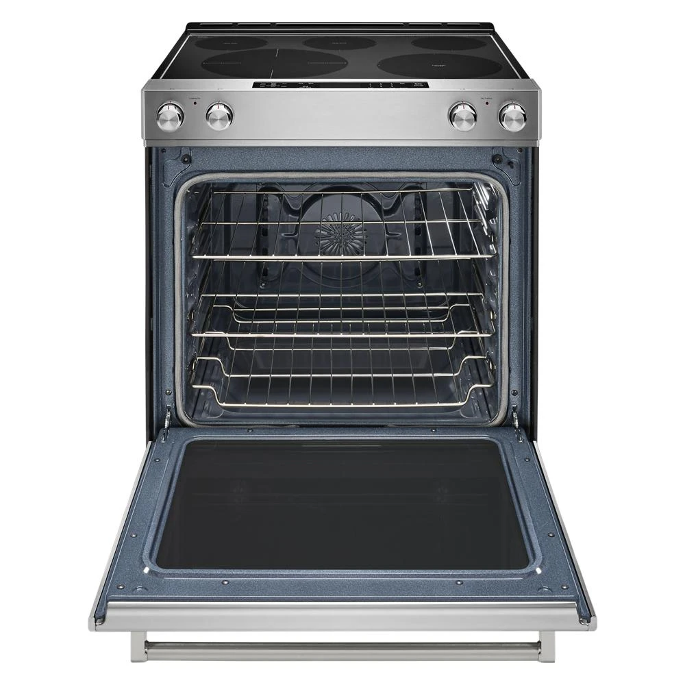 30" 5-Element Electric Slide-In Convection Range view 5