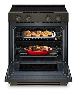 5.3 Cu. Ft. Smart Slide-in Electric Range with Two Even-Heat™ Hyper Elements and Convection Cooking Modes view 2