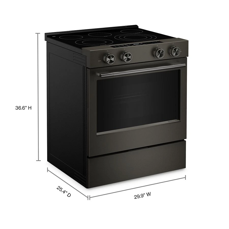 5.3 Cu. Ft. Smart Slide-in Electric Range With Two Even-heat™ Hyper Elements And Convection Cooking Modes KSES530SBE