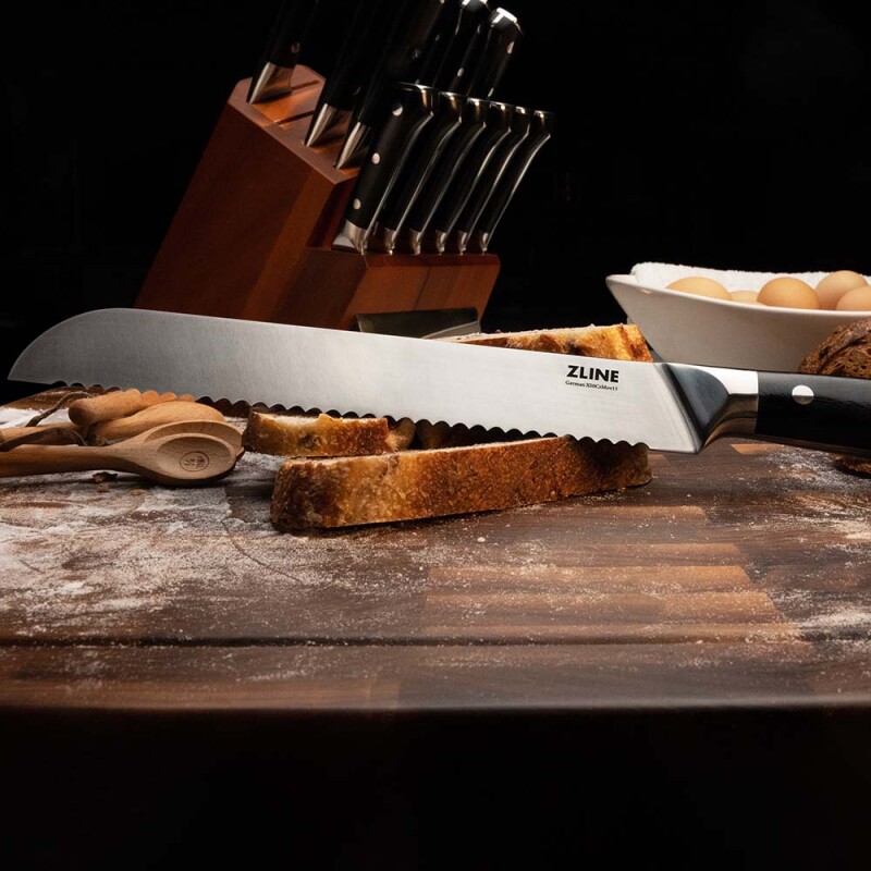 3-Piece Professional German Steel Kitchen Knife Set KSETTGS3
