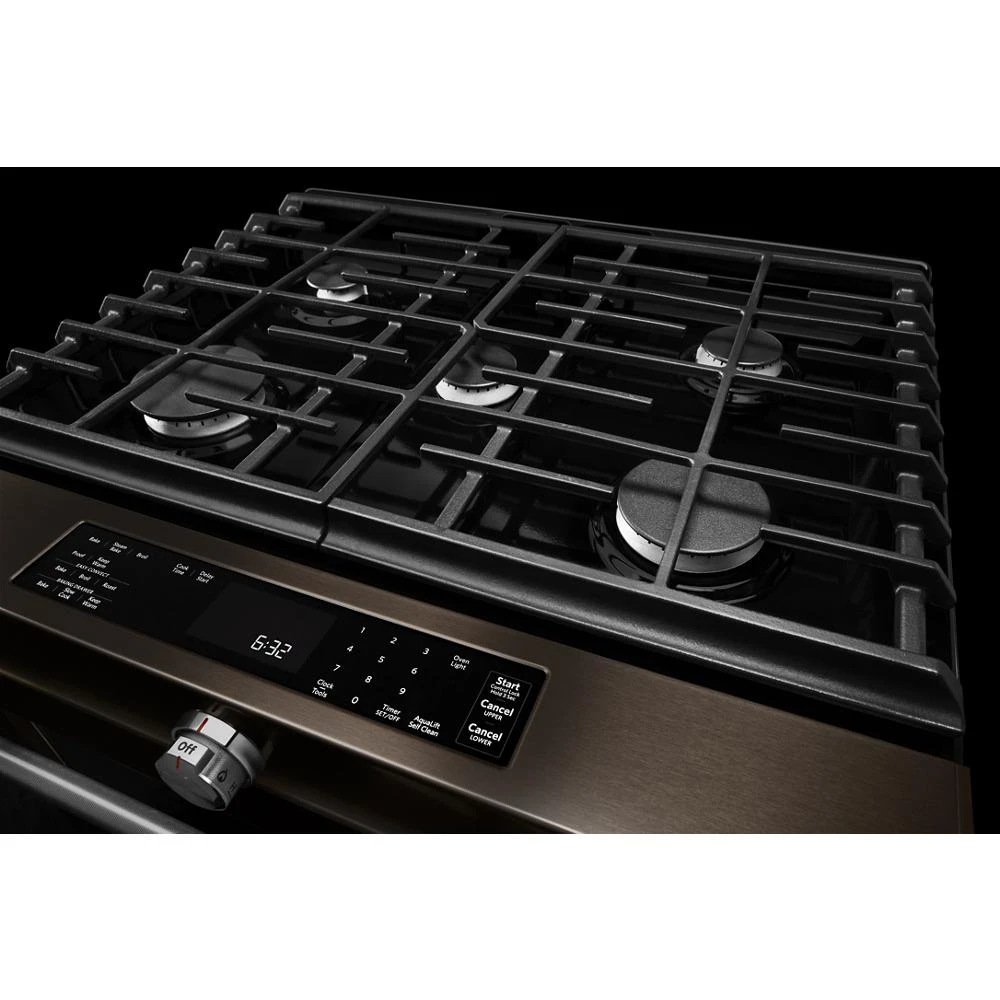 30-Inch 5-Burner Gas Slide-In Convection Range KSGG700EBS