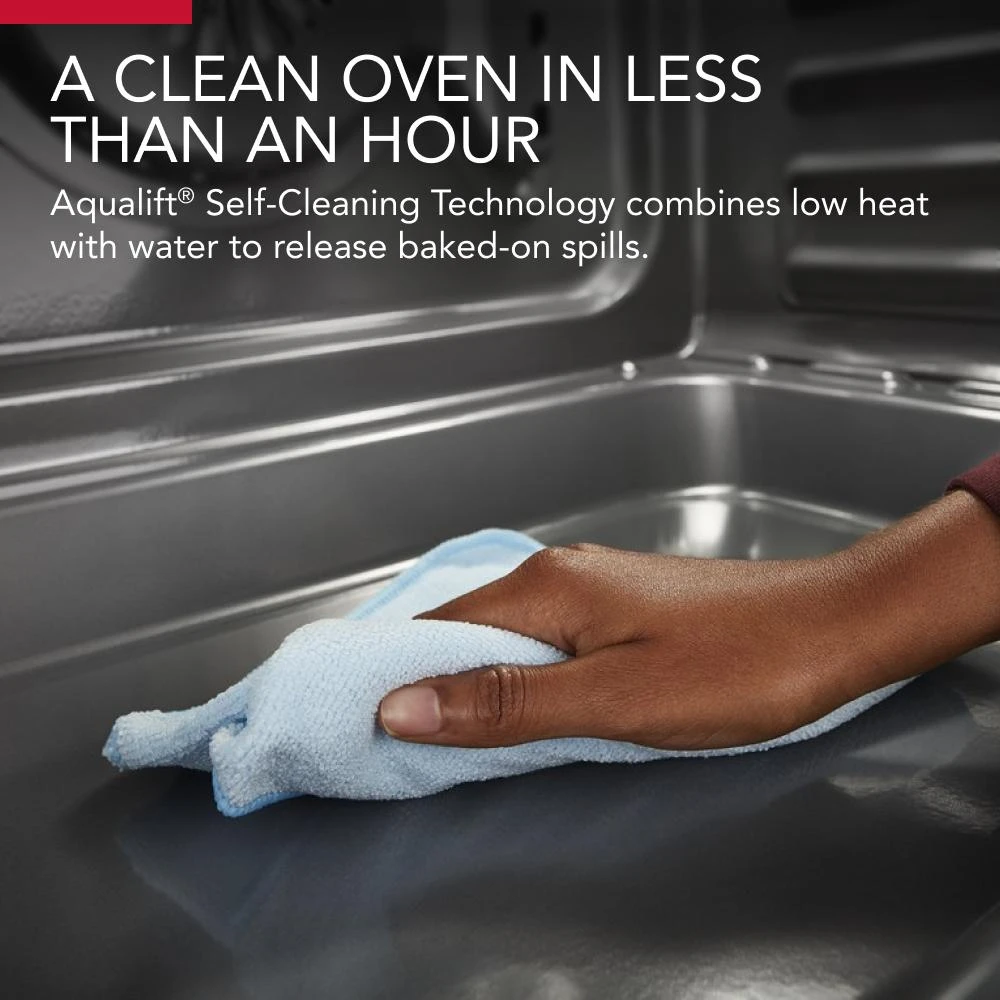 30-Inch 5-Burner Gas Slide-In Convection Range KSGG700EBS
