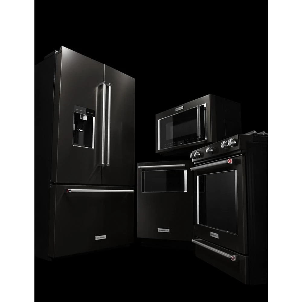 30-Inch 5-Burner Gas Slide-In Convection Range KSGG700EBS
