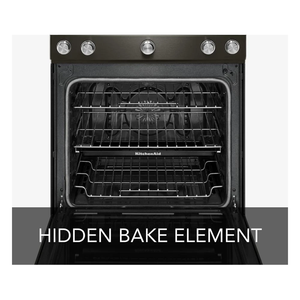 30-Inch 5-Burner Gas Slide-In Convection Range KSGG700EBS