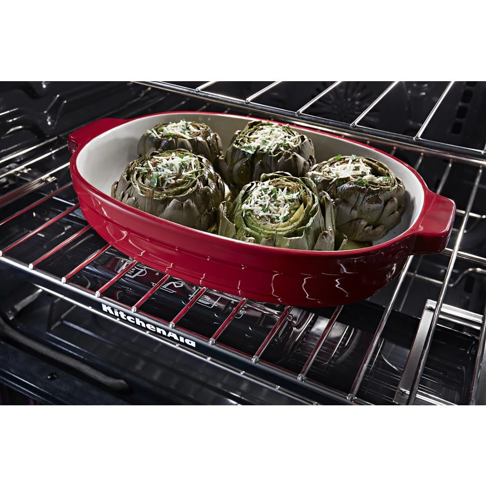 30" 5-Burner Gas Slide-In Convection Range view 5