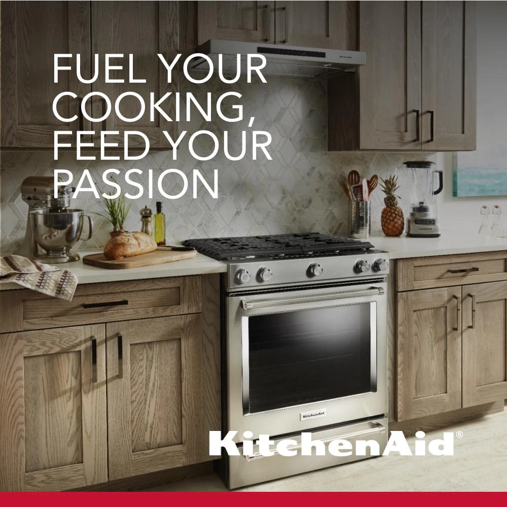 30-Inch 5-Burner Gas Slide-In Convection Range KSGG700ESS