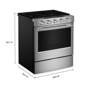 5.0 Cu. Ft. Smart Slide-in Gas Range with Convection Cooking Modes view 3