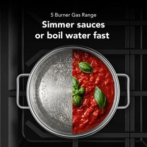 5.0 Cu. Ft. Smart Slide-in Gas Range with Convection Cooking Modes view 6