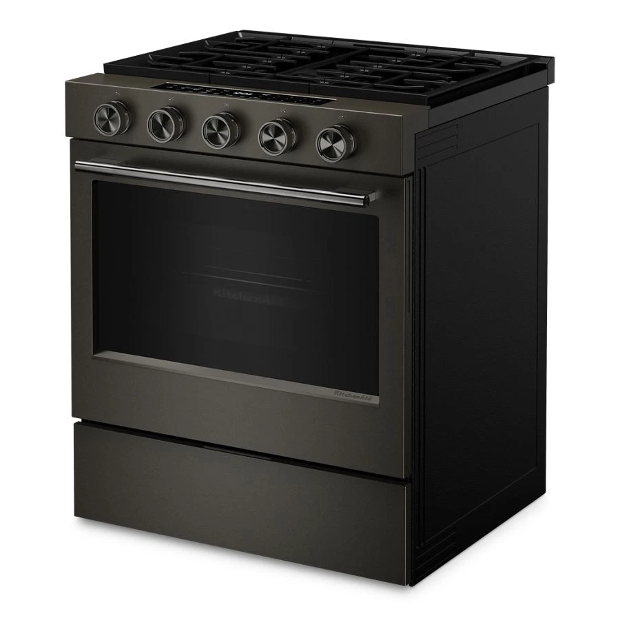 5.0 Cu. Ft. Smart Slide-in Gas Range With Convection Cooking Modes And 2-in-1 Burner KSGS530SBE