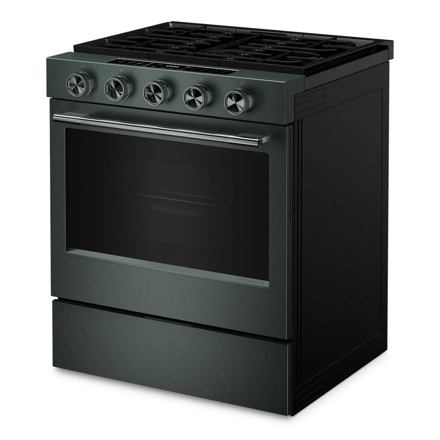 5.0 Cu. Ft. Smart Slide-in Gas Range With Convection Cooking Modes And 2-in-1 Burner KSGS530SJP