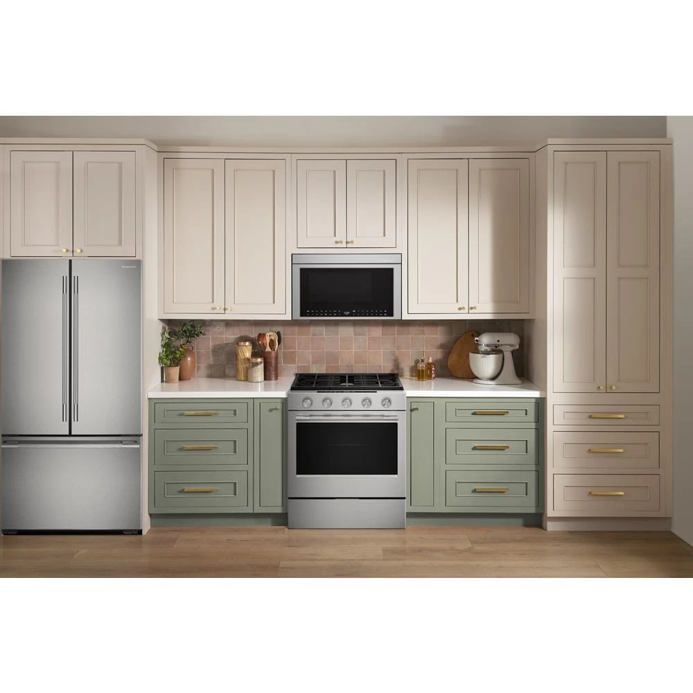 5.0 Cu. Ft. Smart Slide-in Gas Range with Convection Cooking Modes and 2-in-1 Burner view 25