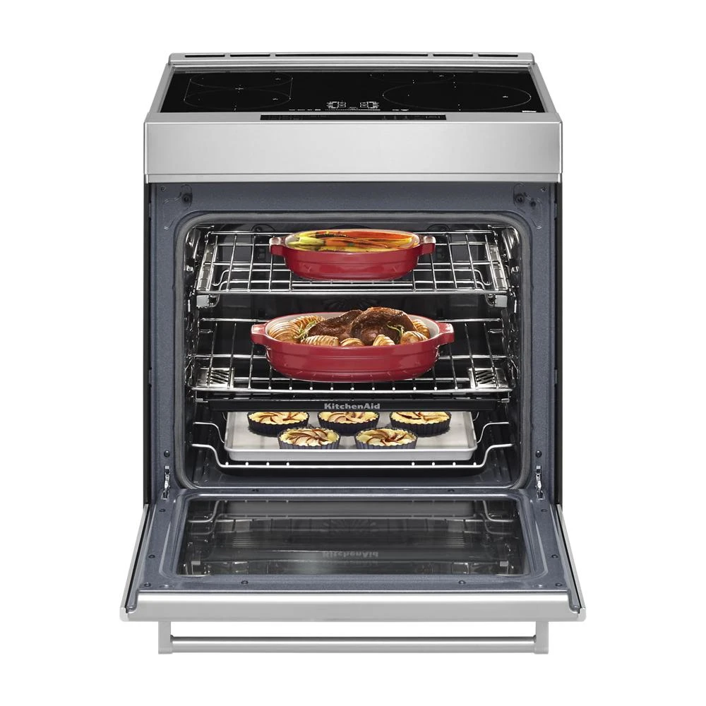 30-Inch 4-Element Induction Slide-In Convection Range with Air Fry view 7