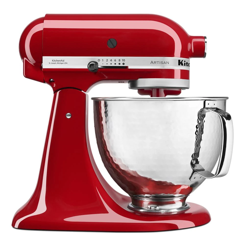 Artisan® Series 5 Quart Tilt-Head Stand Mixer with Hammered Bowl KSM150PSHER