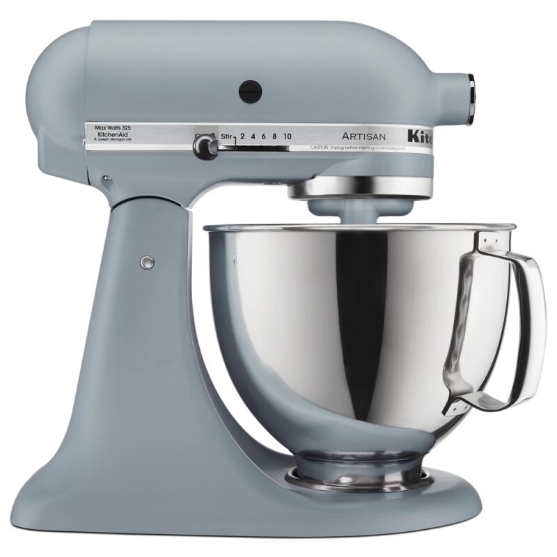 KitchenAid Artisan Series 5-Quart Tilt-Head Stand Mixer Matte Fog Blue KSM150PSMF Picture 1