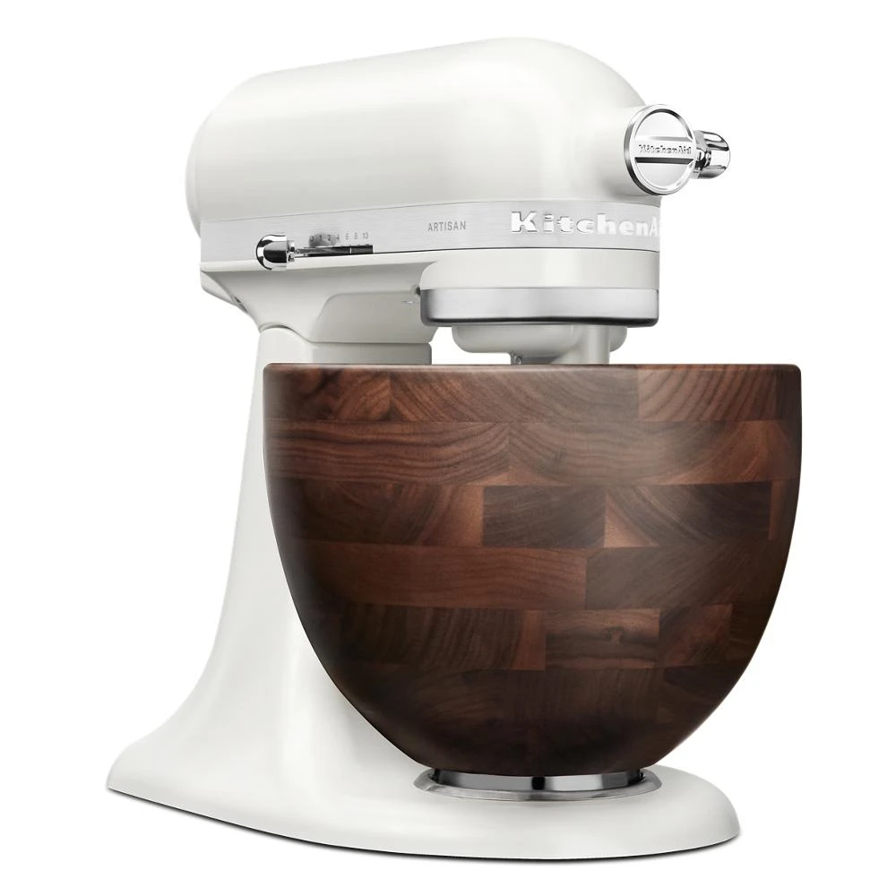 Artisan® Series 5 Quart Tilt-Head Stand Mixer with Walnut Wood Bowl KSM156WBPL, product image 11 of 11