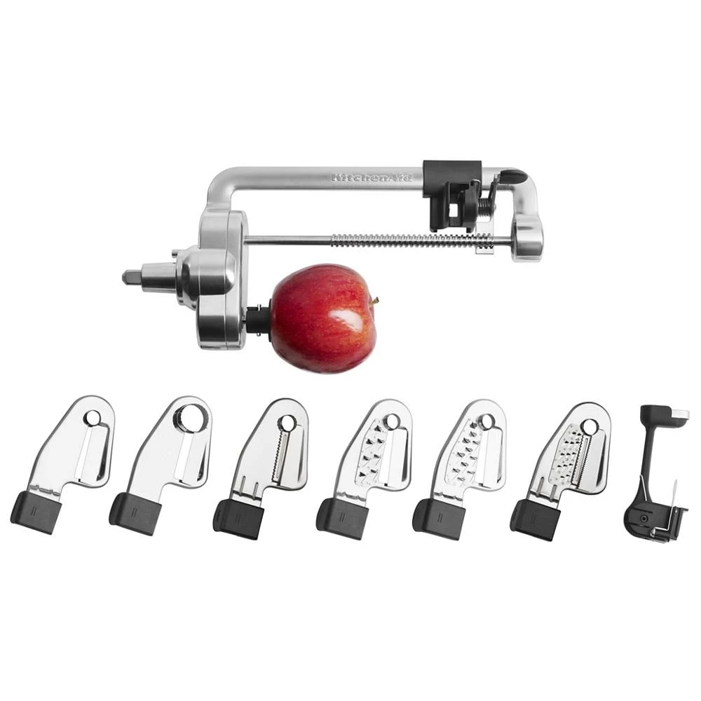 7 Blade Spiralizer Plus with Peel, Core and Slice KSM2APC