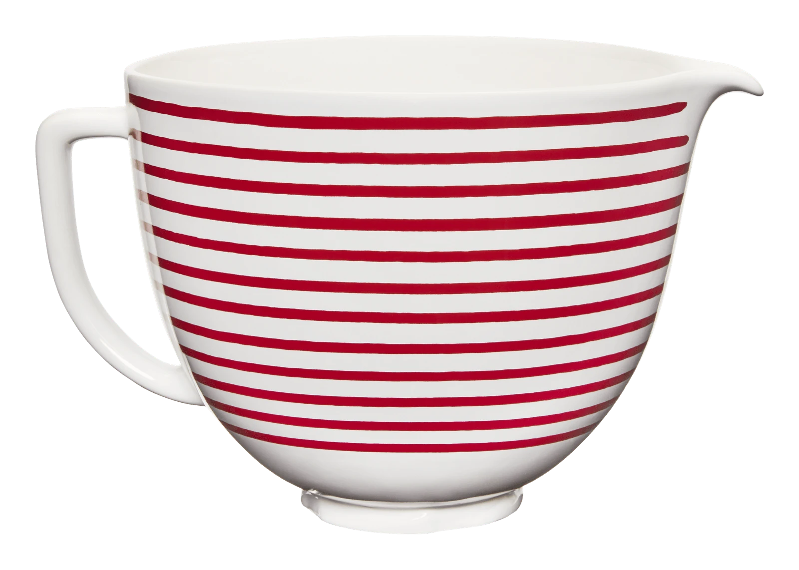 5 Quart Horizontal Stripes Patterned Ceramic Bowl KSM2CB5PCH