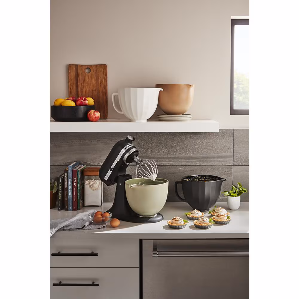 5 Quart Fired Clay Ceramic Bowl KSM2CB5PFC