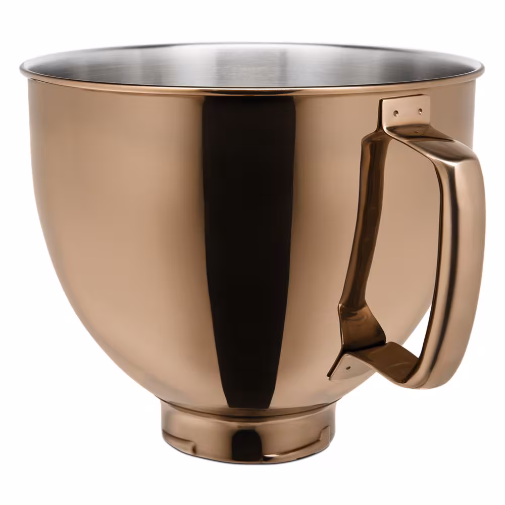 5 Quart Tilt-Head Metallic Finish Stainless Steel Bowl KSM5SSBRC