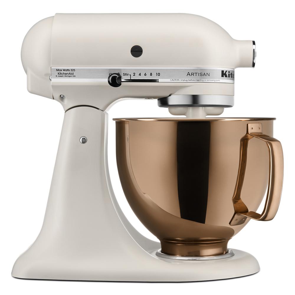 5 Quart Tilt-Head Metallic Finish Stainless Steel Bowl KSM5SSBRC
