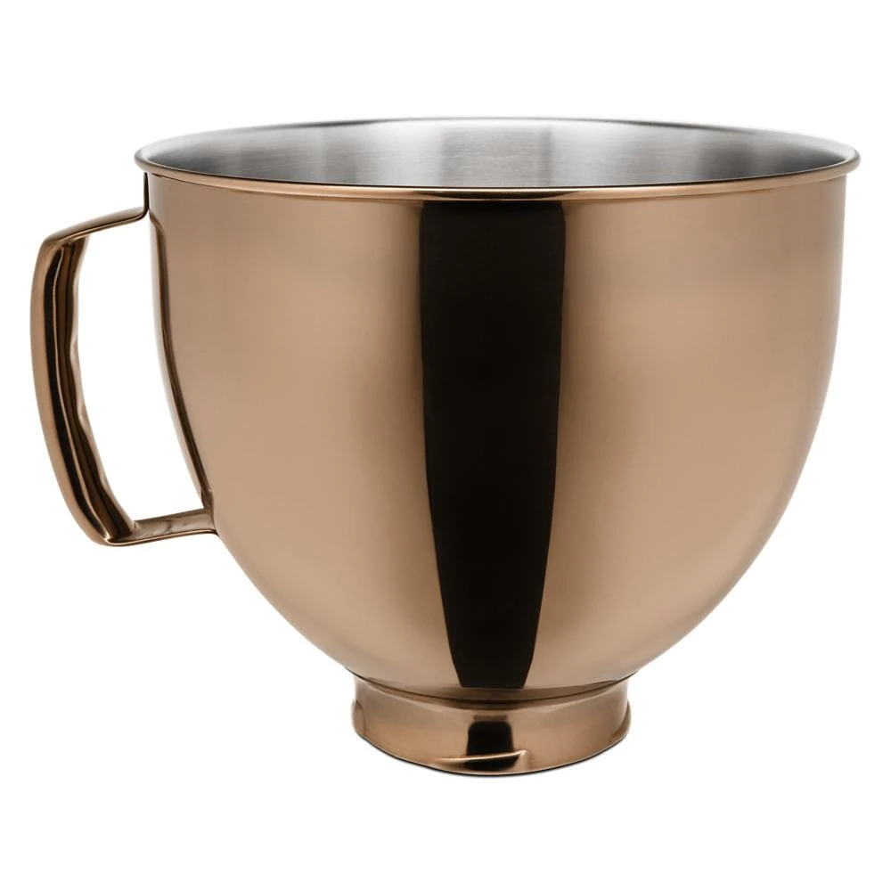 5 Quart Tilt-Head Metallic Finish Stainless Steel Bowl KSM5SSBRC