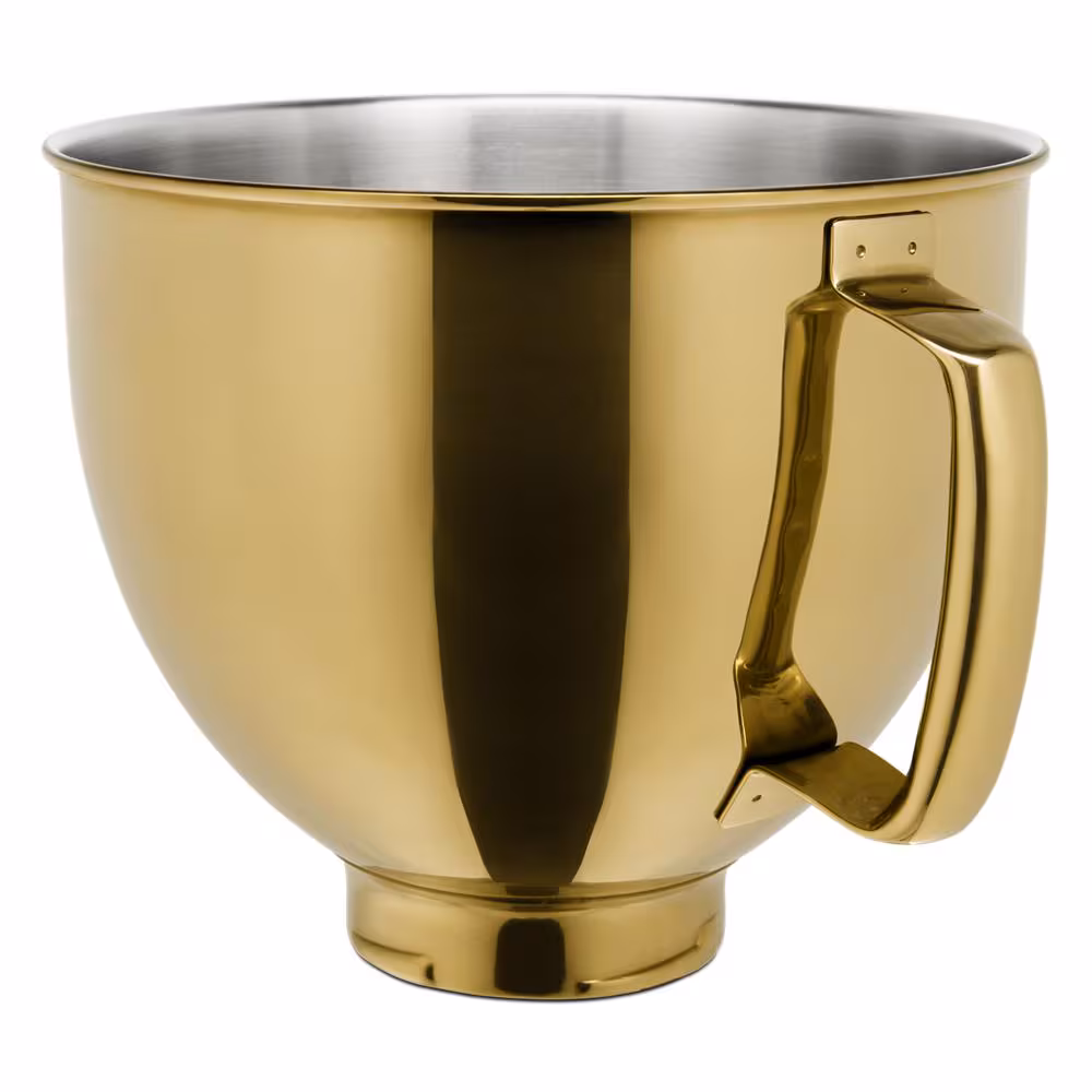 5 Quart Tilt-Head Metallic Finish Stainless Steel Bowl KSM5SSBRG