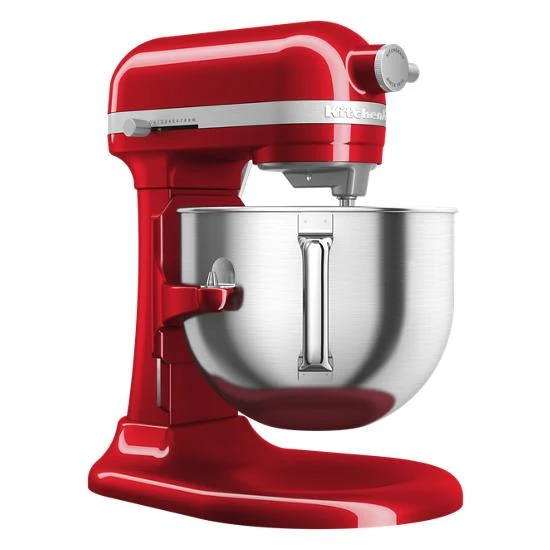 Professional-style performance paired with a 3-point locking bowl provides you with stability for mixing heavy, dense ingredients KSM70SKXXCA