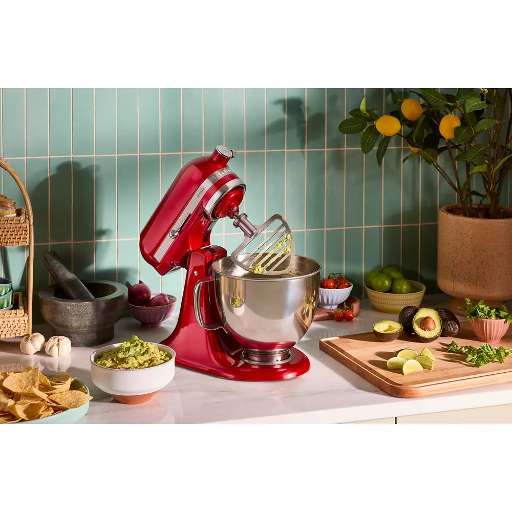Durable stainless pastry beater for select tilt-head stand mixers KSMTHPBSS