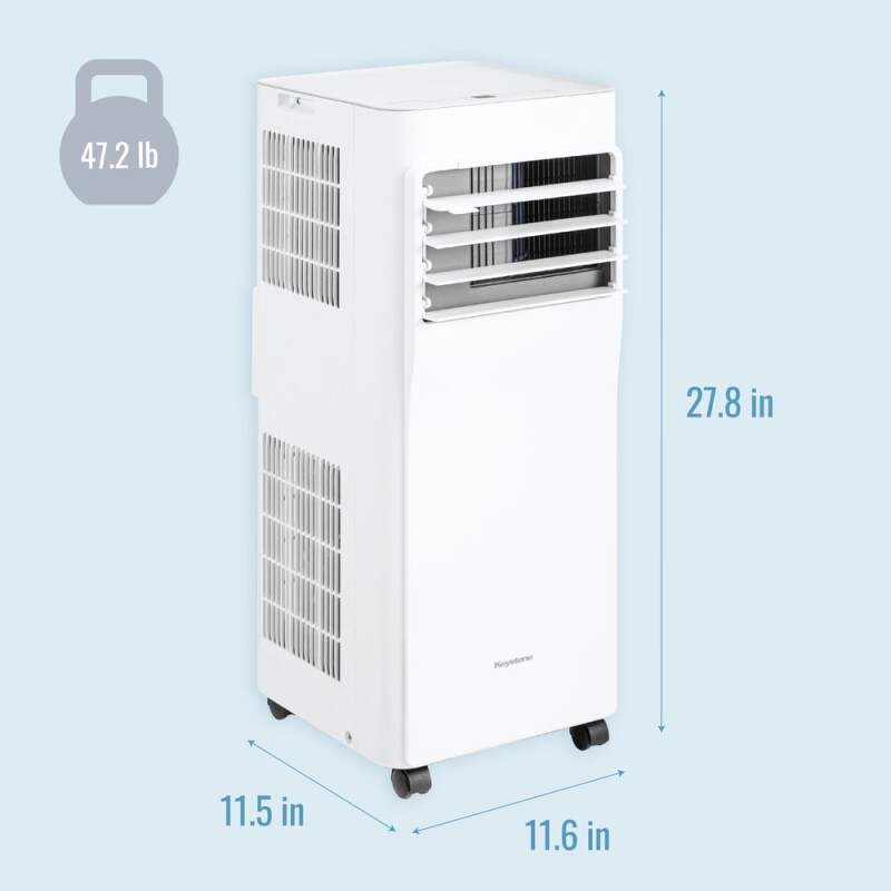 8,500 BTU ASHRAE/5,000 BTU DOE Portable Air Conditioner with Remote KSTAP051PA, product image 2 of 14