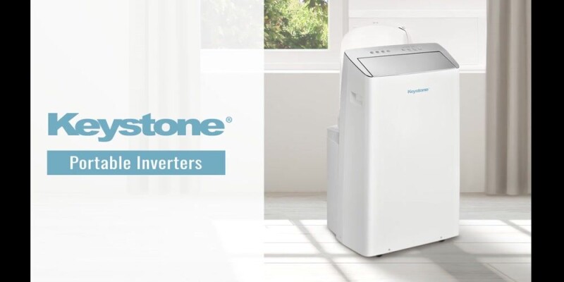 12,000 BTU ASHRAE/10,000 BTU DOE Portable Inverter Air Conditioner with Remote Control KSTAP10PINV, product image 13 of 14
