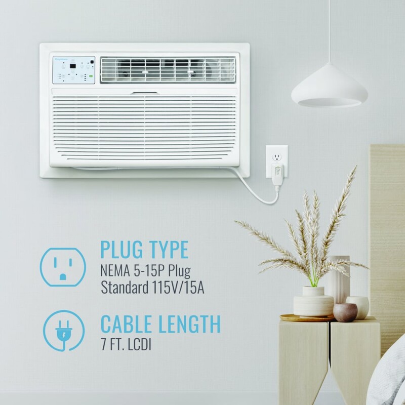 8,000 BTU Through the Wall Air Conditioner, R32 KSTAT081E, product image 7 of 15