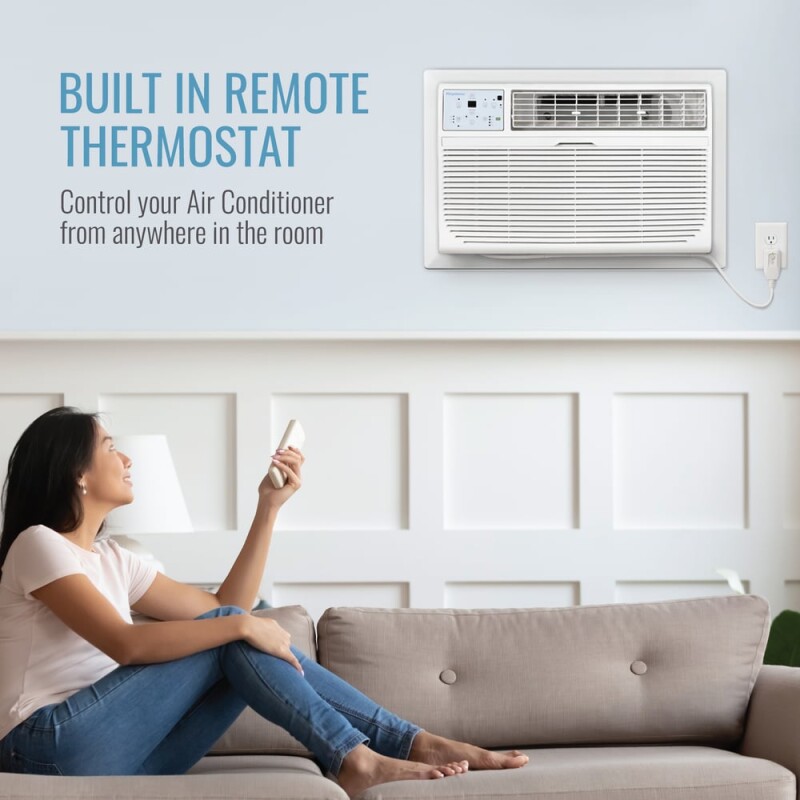 8,000 BTU Through the Wall Heat/Cool, R32 KSTAT081HD, product image 6 of 15