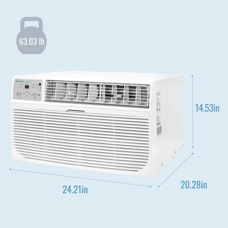 10000 BTU Through the Wall Air Conditioner, R32 KSTAT101E, product image 3 of 15